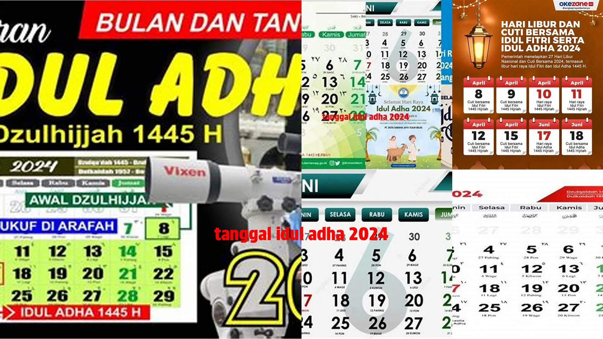 Idul Adha 2024: Tanggal Merah Juni dan Amalan Sunnah di Bulan Dzulhijjah