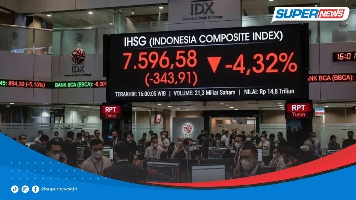 IHSG Anjlok, Ini Faktor Penyebab dan Rekomendasi Saham