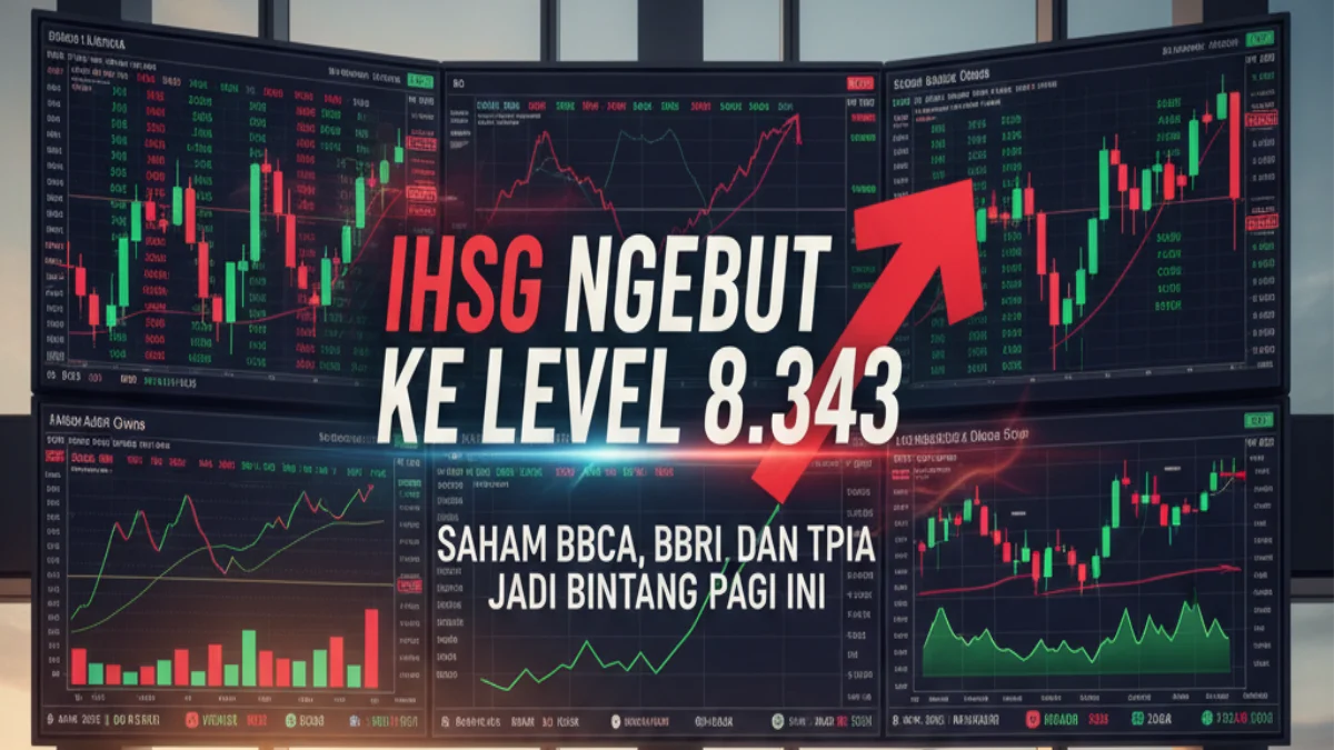 IHSG Menguat, Saham BBRI dan BBCA Jadi Sorotan
