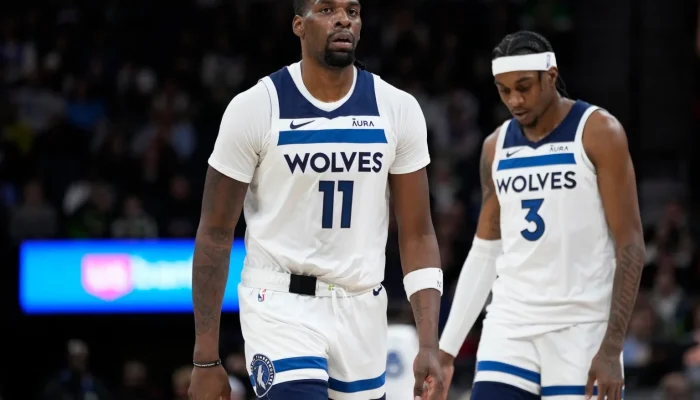 Jaden McDaniels dan Naz Reid Tampil dengan Jersey Baru Timberwolves yang Menuai Kritik