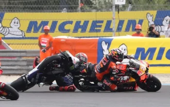 Joan Mir Terlibat Insiden di Grand Prix Hungaria, Mengapa Enea Bastianini Mendapat Penalti?
