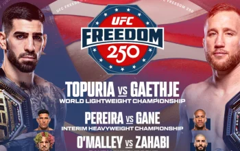 Justin Gaethje Menjadi Juara Baru UFC Setelah Mengalahkan Ilia Topuria