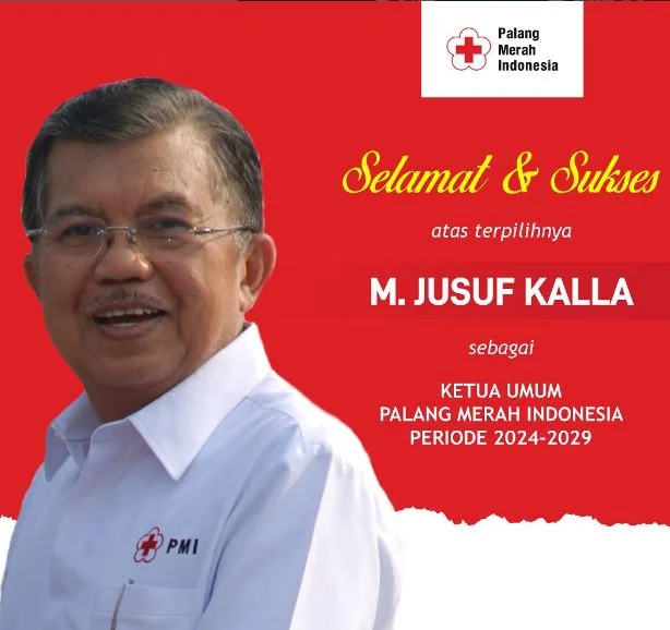 Jusuf Kalla Kembali Terpilih sebagai Ketua Umum PMI Periode 2024-2029