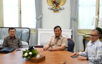 Jusuf Kalla Temui Presiden Prabowo, Bahas Investasi Energi Hijau hingga Rp70 Triliun