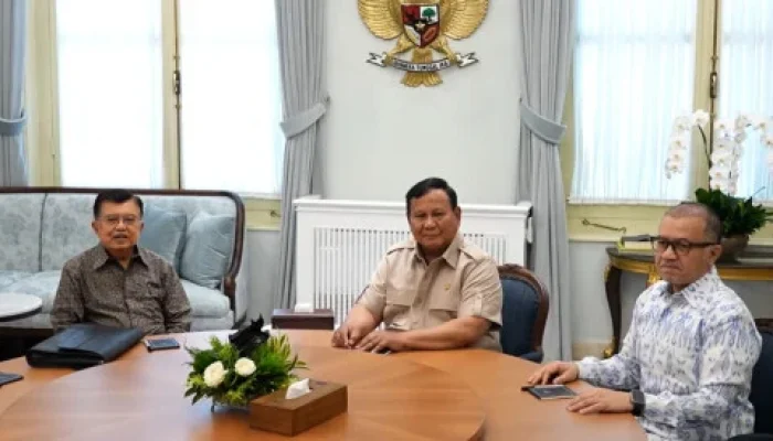 Jusuf Kalla Temui Presiden Prabowo, Bahas Investasi Energi Hijau hingga Rp70 Triliun