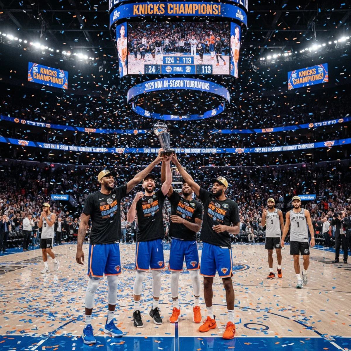 Knicks Melaju ke NBA Finals dengan Kemenangan 2-0 atas Spurs