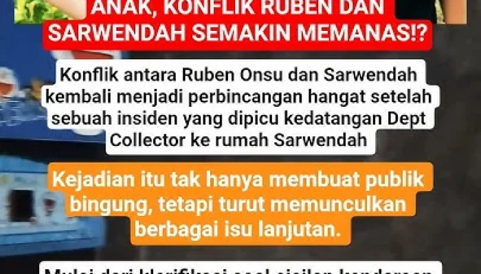 Konflik Ruben Onsu dan Sarwendah Memanas, Hak Asuh Anak dan Nafkah Jadi Sorotan