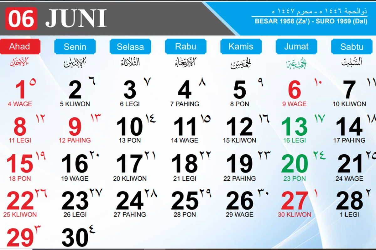 Libur Nasional 1 Juni: Apakah Benar Hari Ini Libur?