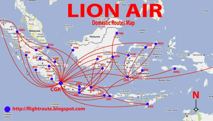 Lion Air Menghadapi Tantangan: Mengurangi Rute Penerbangan Akibat Biaya Bahan Bakar yang Melambung