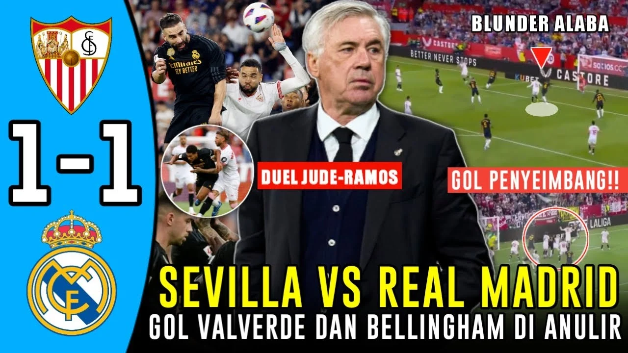 Madrid vs Sevilla: Persaingan Sengit di Berbagai Bidang