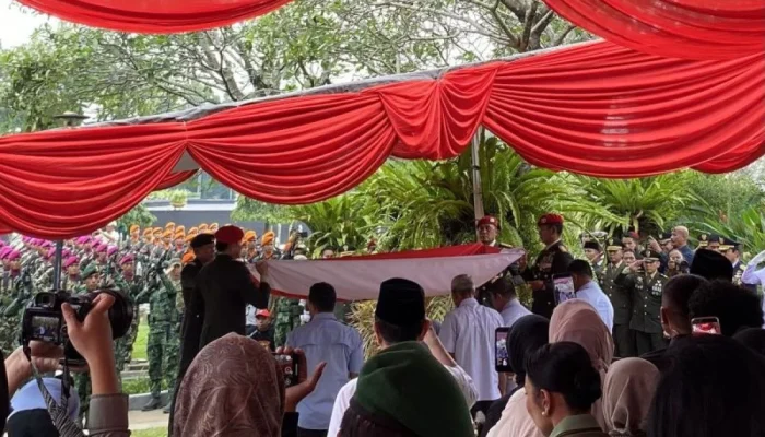 Mantan Menteri Pertahanan Ryamizard Ryacudu Dimakamkan Secara Militer di TMP Kalibata