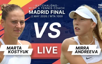 Marta Kostyuk dan Mirra Andreeva di Puncak Klasemen WTA