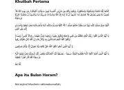 Memahami Keutamaan Bulan Muharram dan Makna Khutbah Jumat di Dalamnya