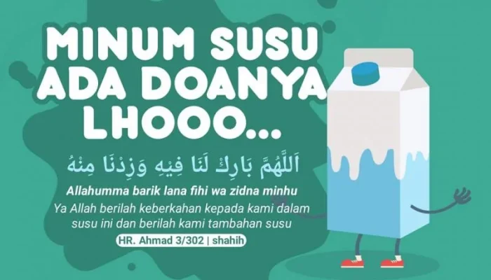 Mengenal Doa Minum Susu dan Pentingnya Kesehatan