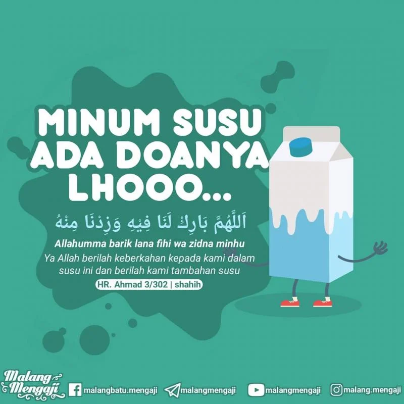 Mengenal Doa Minum Susu dan Pentingnya Kesehatan