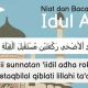 Mengenal Niat Sholat Idul Adha dan Hukum Qurban dalam Islam