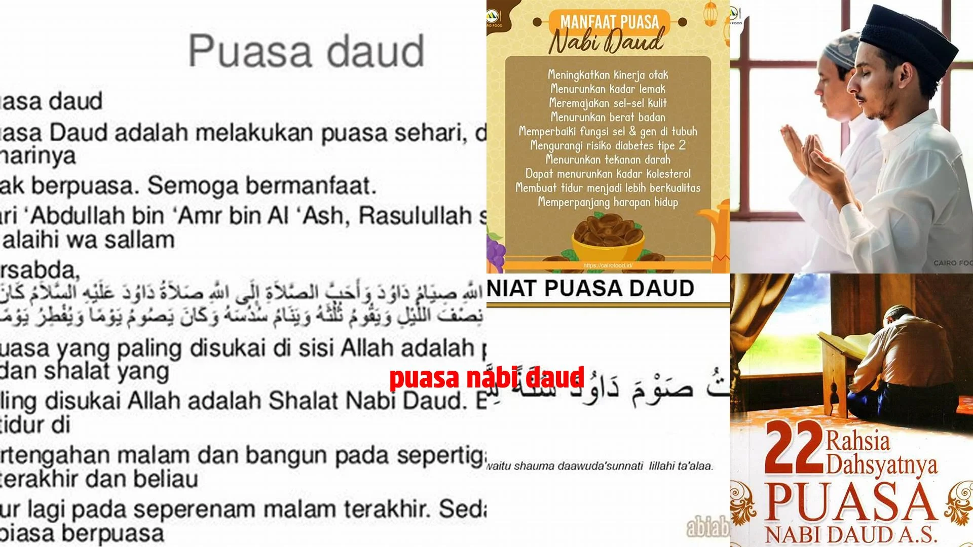 Mengenal Puasa Daud: Niat, Keutamaan, dan Cara Melaksanakannya