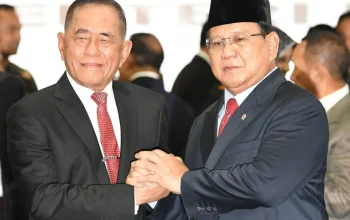 Menteri Pertahanan RI Membuat Penghormatan Terakhir untuk Jenderal TNI (Purn) Ryamizard Ryacudu