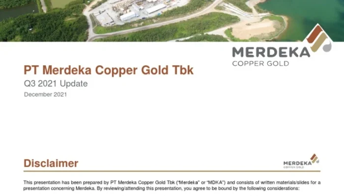 Merdeka Copper Gold Tbk Mengalami Perubahan Direksi Besar-Besaran