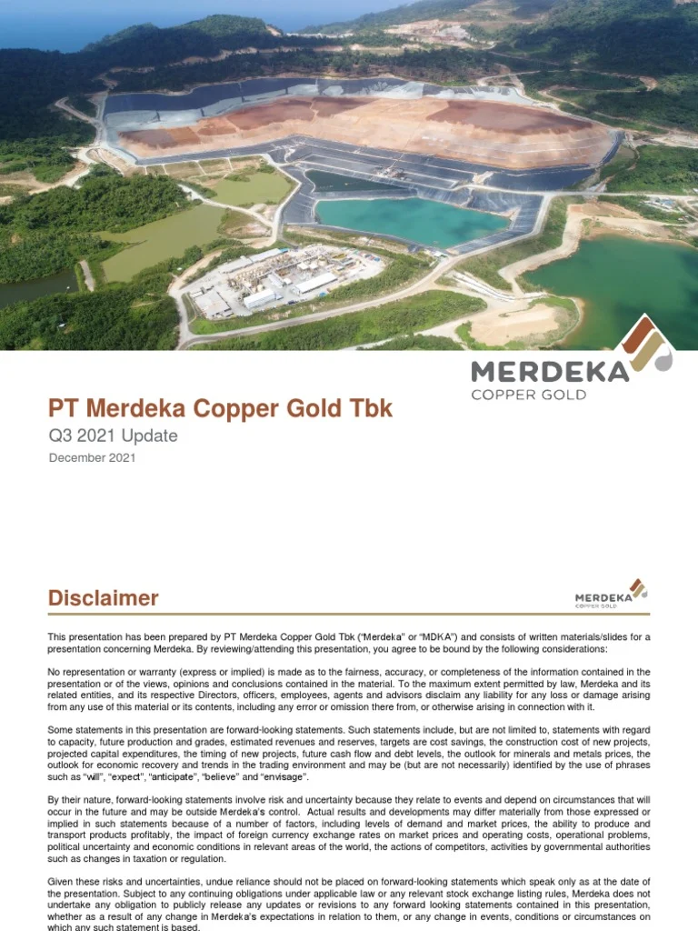 Merdeka Copper Gold Tbk Mengalami Perubahan Direksi Besar-Besaran