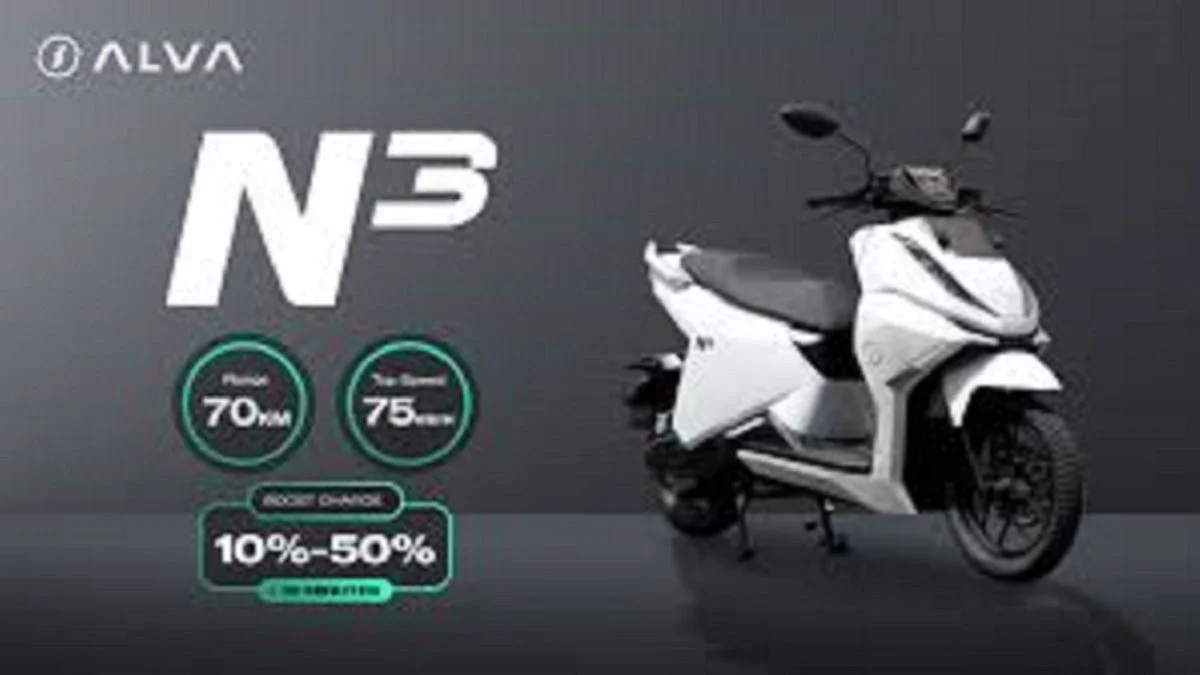 Motor Listrik Murah ALVA N3 Laris Manis, Penjualan Tembus 50 Persen