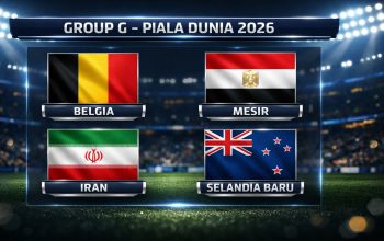 Nathan Ngoy dan Pertarungan Sengit Belgia Kontra Mesir di Piala Dunia 2026