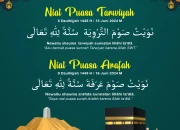 Niat Puasa Tarwiyah: Panduan Lengkap dan Keutamaannya
