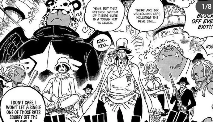 One Piece Chapter 1185: Rahasia Kerajaan Esperia dan Misi Shamrock di Elbaf