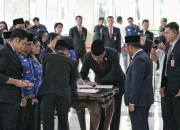 Pegawai Negeri Sipil (PNS) Baru Dilantik, Sekjen DPD RI Tekankan Integritas dan Kolaborasi