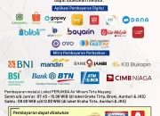 Pembayaran Rekening Air Tirta Mayang Kini Semakin Mudah Melalui Berbagai Kanal
