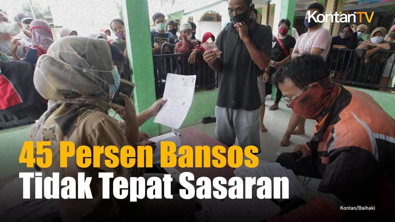 Pemerintah Perbaiki Data Bansos PKH dan BPNT, 45 Persen Penerima Dinilai Tidak Tepat Sasaran