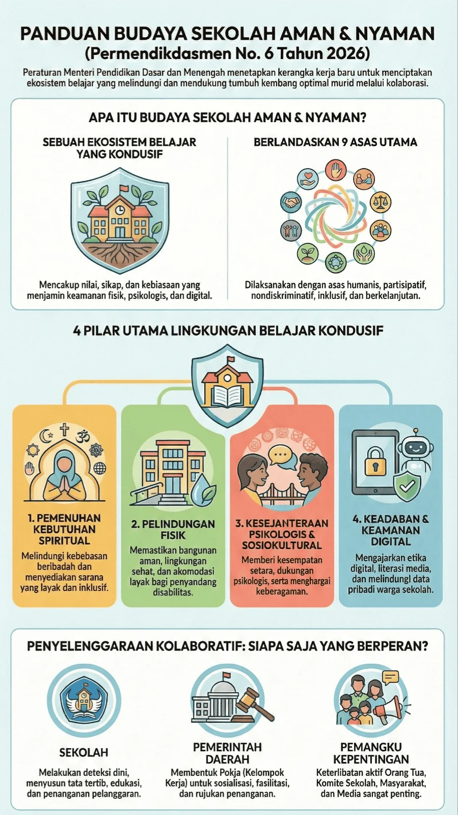 Pemerintah Perkuat Budaya Sekolah Aman dan Nyaman, Bagaimana Dengan Kesiapan Anak Masuk SD?