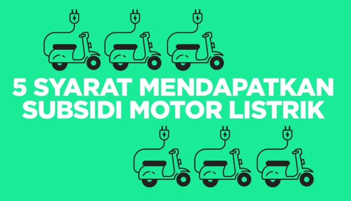 Pemerintah Siapkan Subsidi Motor Listrik Rp 5 Juta, Industri Minta Percepatan