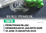 Pemutihan Pajak Kendaraan di Jakarta: Tidak Perlu Bayar Denda hingga 31 Agustus 2026