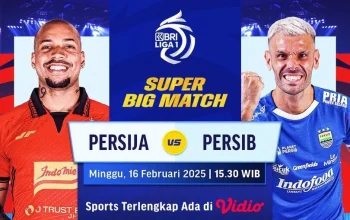 Persija Jakarta Siap Hadapi Persib Bandung di Liga 1 2024/2025