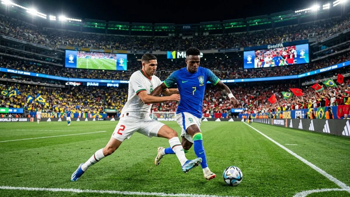 Pertandingan Brazil vs Maroko di Piala Dunia 2026: Analisis dan Prediksi