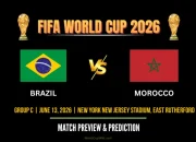 Pertandingan Seru Brazil vs Morocco di Piala Dunia 2026