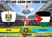 Pertandingan U20 Iraq vs Jordan, Antara Debutan dan Pengalaman