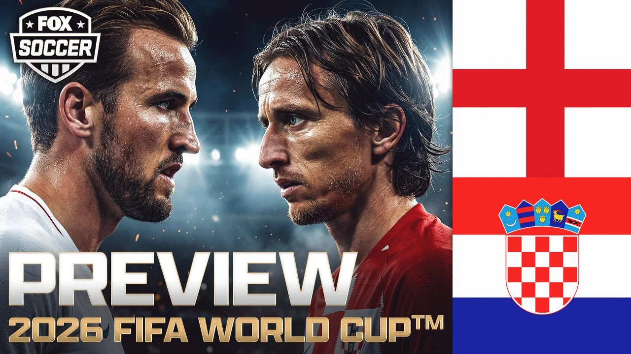 Pertarungan Sengit di Piala Dunia 2026: England vs Kroasia