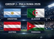 Piala Dunia 2026: Argentina Hadapi Aljazair, Irak vs Norwegia, dan Austria vs Yordania