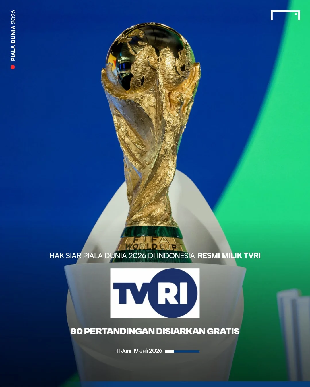 Piala Dunia 2026: Cara Nonton Gratis dan Live Streaming TVRI