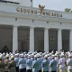 Prabowo Subianto Memimpin Upacara Hari Lahir Pancasila di Gedung Pancasila
