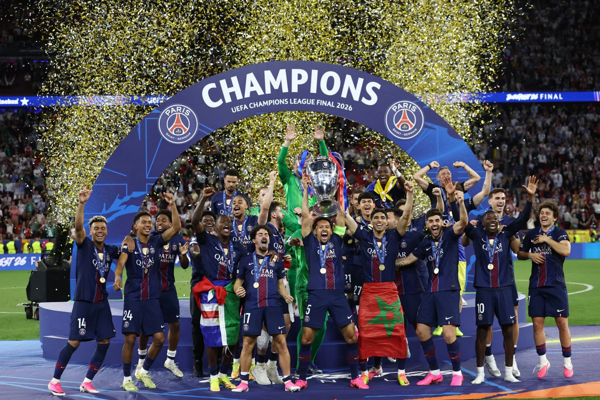 PSG Juara Liga Champions 2026, Kalahkan Arsenal Lewat Adu Penalti