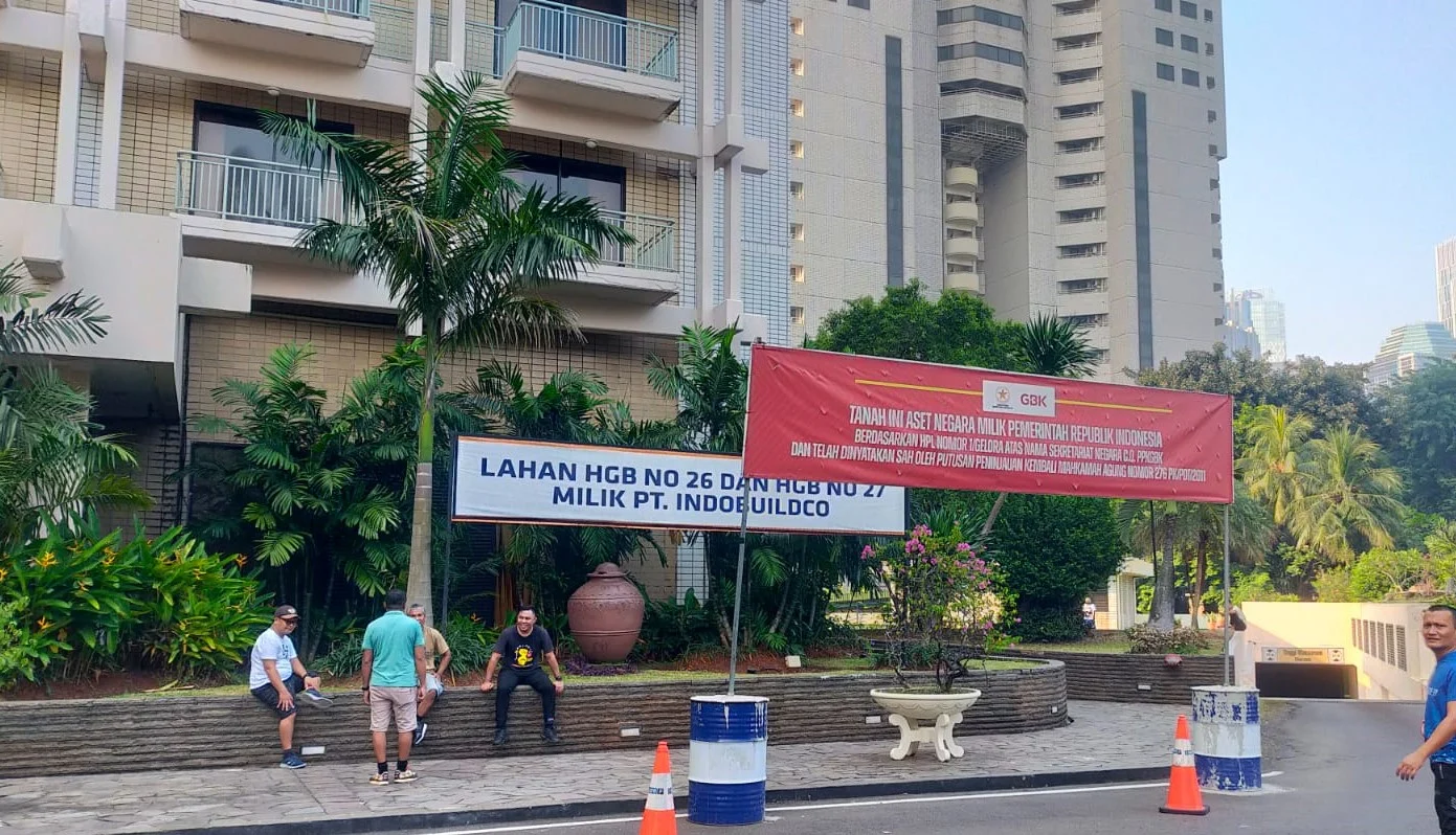 PT Indobuildco Kalah di Pengadilan, Hotel Sultan Dieksekusi Negara 18 Juni 2026