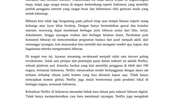 RCTI Streaming dan MNC Digital: Transformasi Hiburan Digital di Indonesia