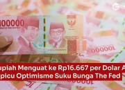 Rupiah Menguat, Kepercayaan Pasar ke Ekonomi Indonesia Mulai Pulih