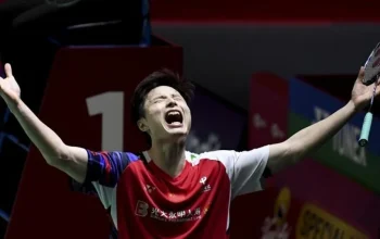 Shi Yu Qi Menangi Duel Sengit, Tim China Unggul Sementara Atas Prancis di Thomas Cup 2026