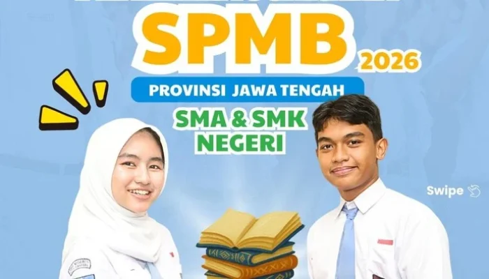 SPMB Jateng 2026: Nilai TKA Jadi Penentu Jalur Prestasi dan Kuota Domisili Khusus Ditambah