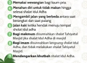 Sunnah Sebelum Sholat Idul Adha: Panduan Lengkap dan Keutamaannya