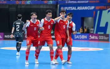 Timnas Futsal U17 Indonesia Dicukur Brasil 0-9 di VI Nations U17 Futsal Tournament 2026